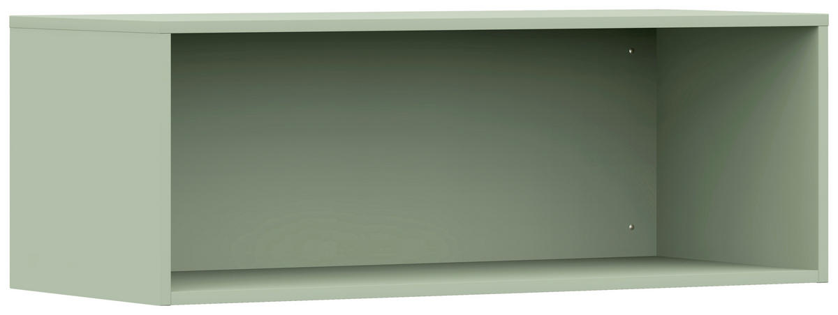 HÄNGEELEMENT in Salbeigrün   - Salbeigrün, Design, Holzwerkstoff (100/35,2/40cm) - Cantus