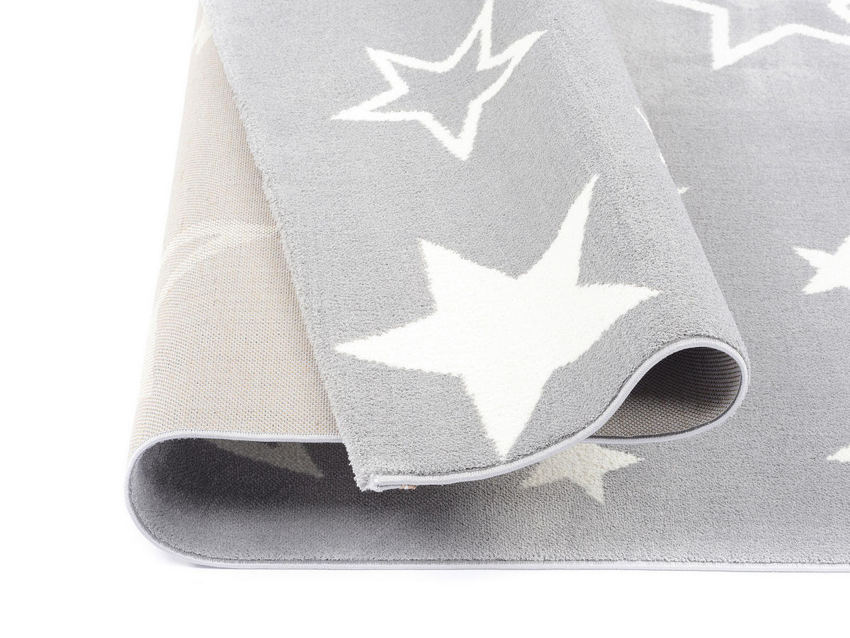 KINDERTEPPICH 65/130 cm  - Grau, Design, Textil (65/130cm) - Ben'n'jen