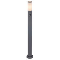 ZUNANJA SVETILKA        12,7/110 cm       - opal/antracit, Basics, kovina/umetna masa (12,7/110cm) - Globo
