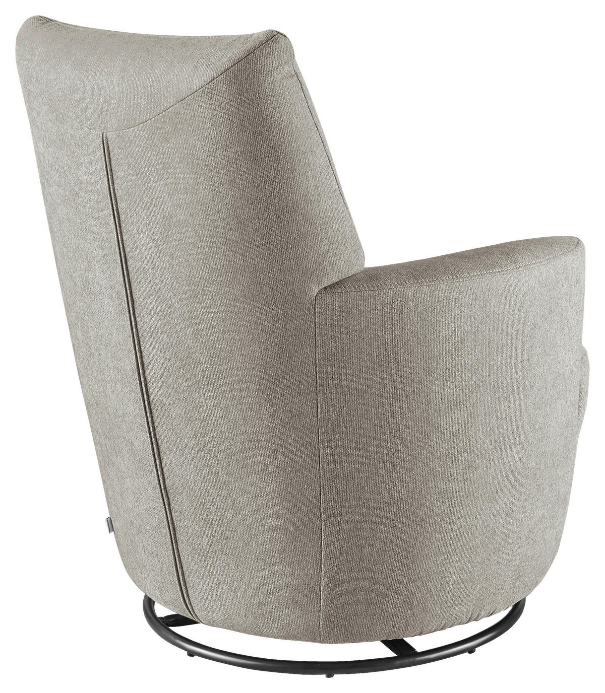 SESSEL Webstoff Grau    - Schwarz/Grau, Design, Textil/Metall (80/96/88cm) - SetOne by Musterring