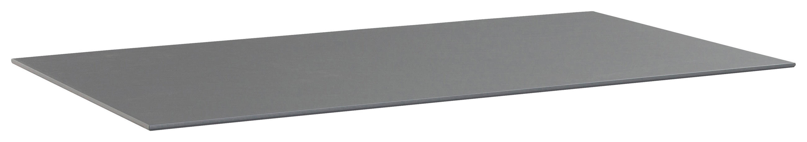 GARTENTISCHPLATTE Kunststoff Anthrazit  - Anthrazit, Basics, Kunststoff (160/95/1,3cm) - Kettler