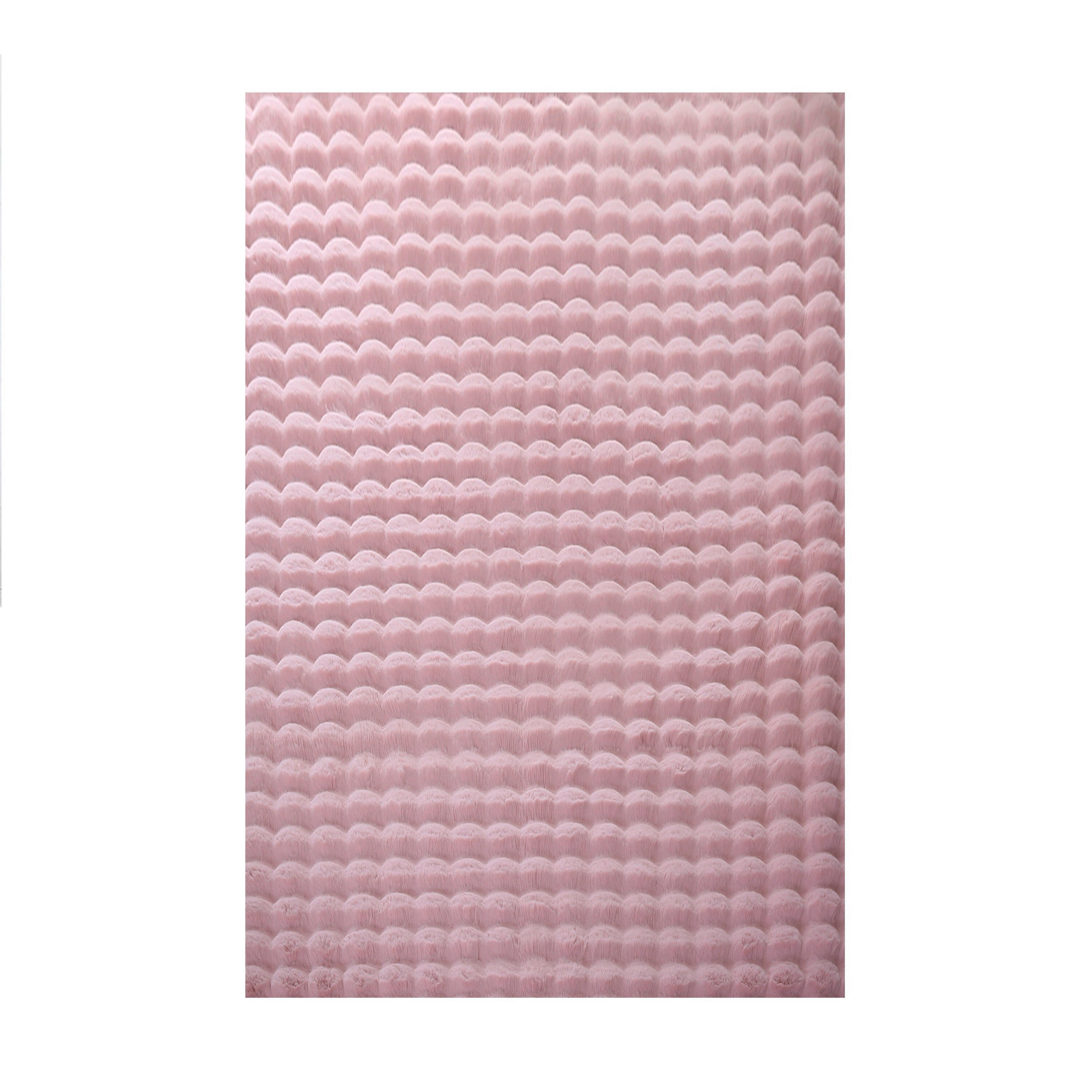HOCHFLORTEPPICH 80/150 cm Ambiance Rosa  - Rosa, Basics, Textil (80/150cm) - Novel