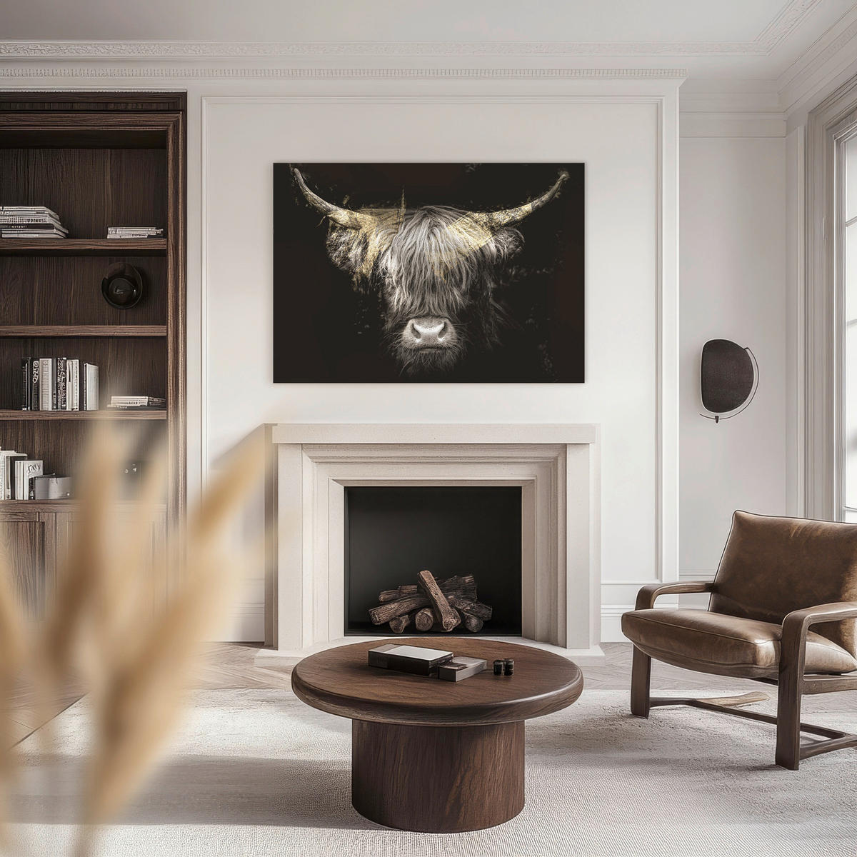 LEINWANDBILD Tiere 85/113 cm  - Multicolor/Schwarz, Basics, Holz/Textil (85/113cm)