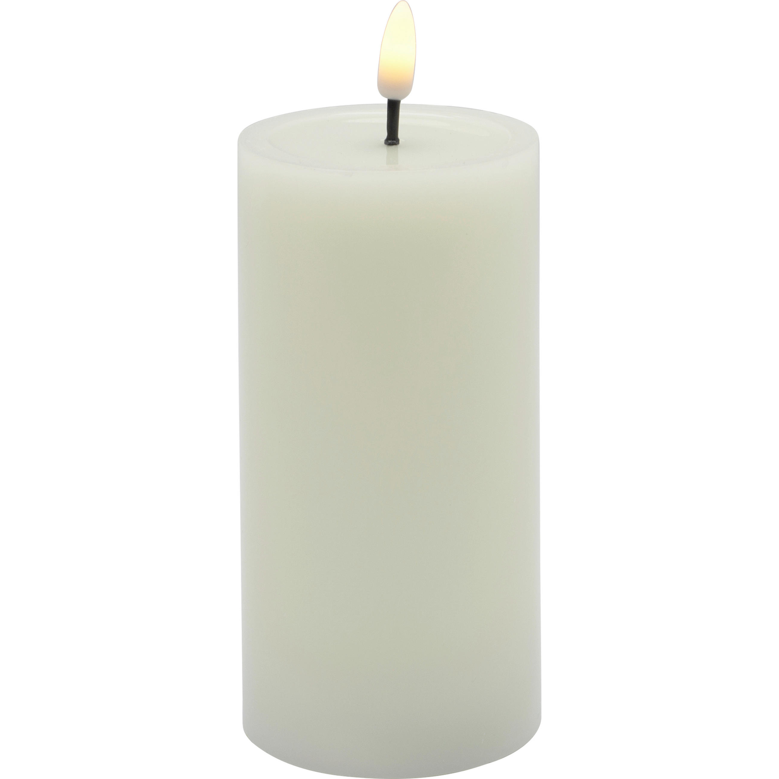 Lumânare Led 7,5/15 cm  - crem, Lifestyle, plastic/parafină (7,5/15cm) - Ambia Home