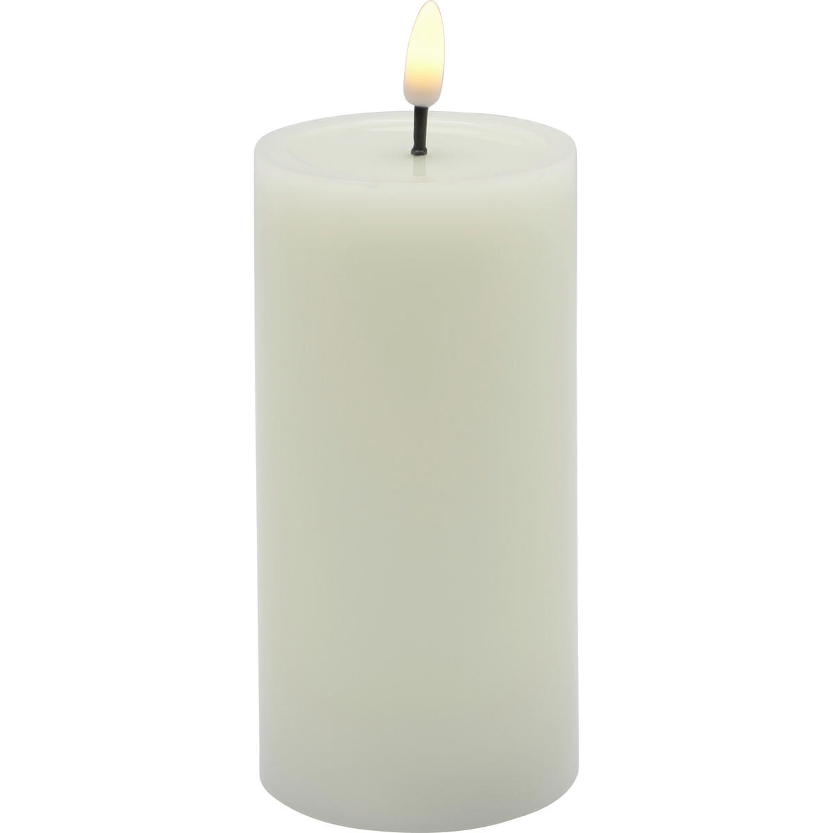 Lumânare Led 7,5/15 cm  - crem, Lifestyle, plastic/parafină (7,5/15cm) - Ambia Home