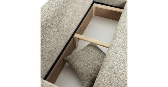 ECKSOFA Mintgrün Flachgewebe Zierkissen, Rückenkissen, Bettkasten, Schlaffunktion, Rücken echt, Liegefläche im Originalstoff  - Schwarz/Mintgrün, KONVENTIONELL, Kunststoff/Textil (145/285cm) - Carryhome