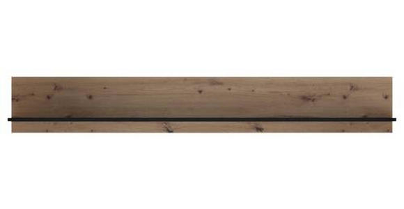 WANDBOARD Schwarz, Eiche Artisan  - Schwarz/Eiche Artisan, KONVENTIONELL, Holzwerkstoff (168/25/19,6cm) - Carryhome