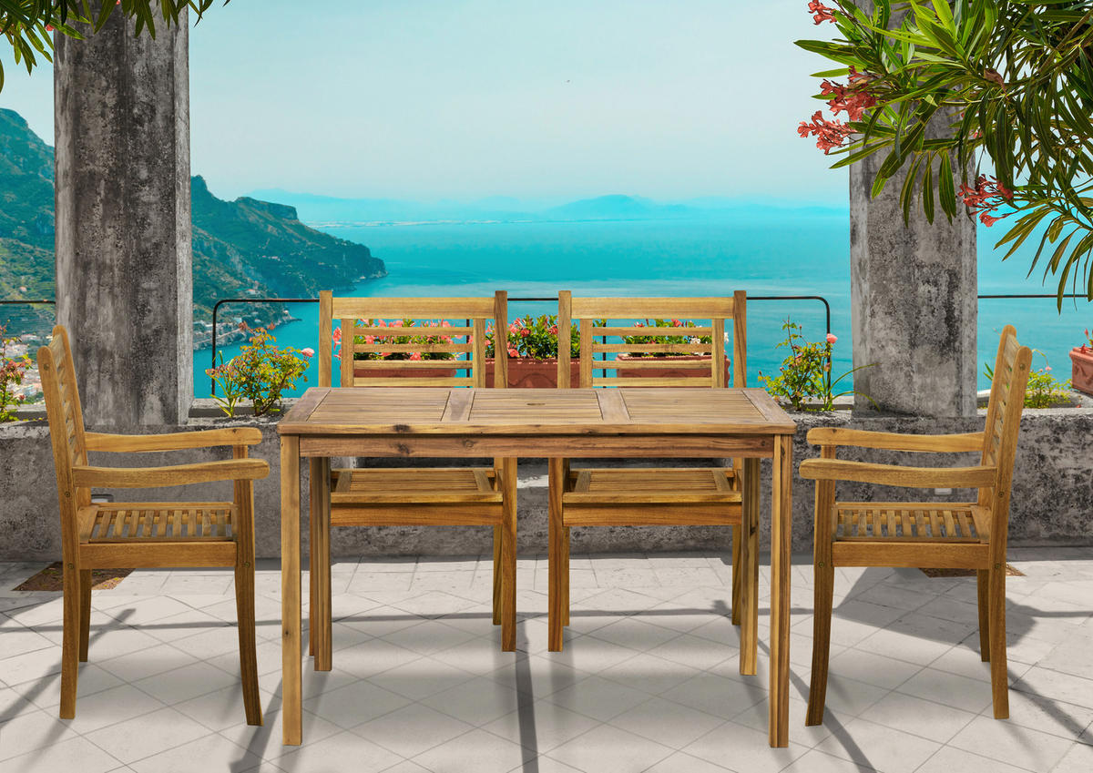 UTEGRUPP  - naturfärgad, Natur, trä - Livetastic