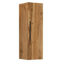 HÄNGESCHRANK 30/95/30 cm  - Honigeiche/Schwarz, MODERN, Holzwerkstoff/Metall (30/95/30cm) - MID.YOU