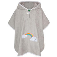 KAPUZENBADETUCH    - Grau, Basics, Textil (70/55cm)