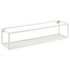 VÄGGHYLLPLAN 70/16/16 cm  - kashmir, Basics, metall (70/16/16cm) - home24