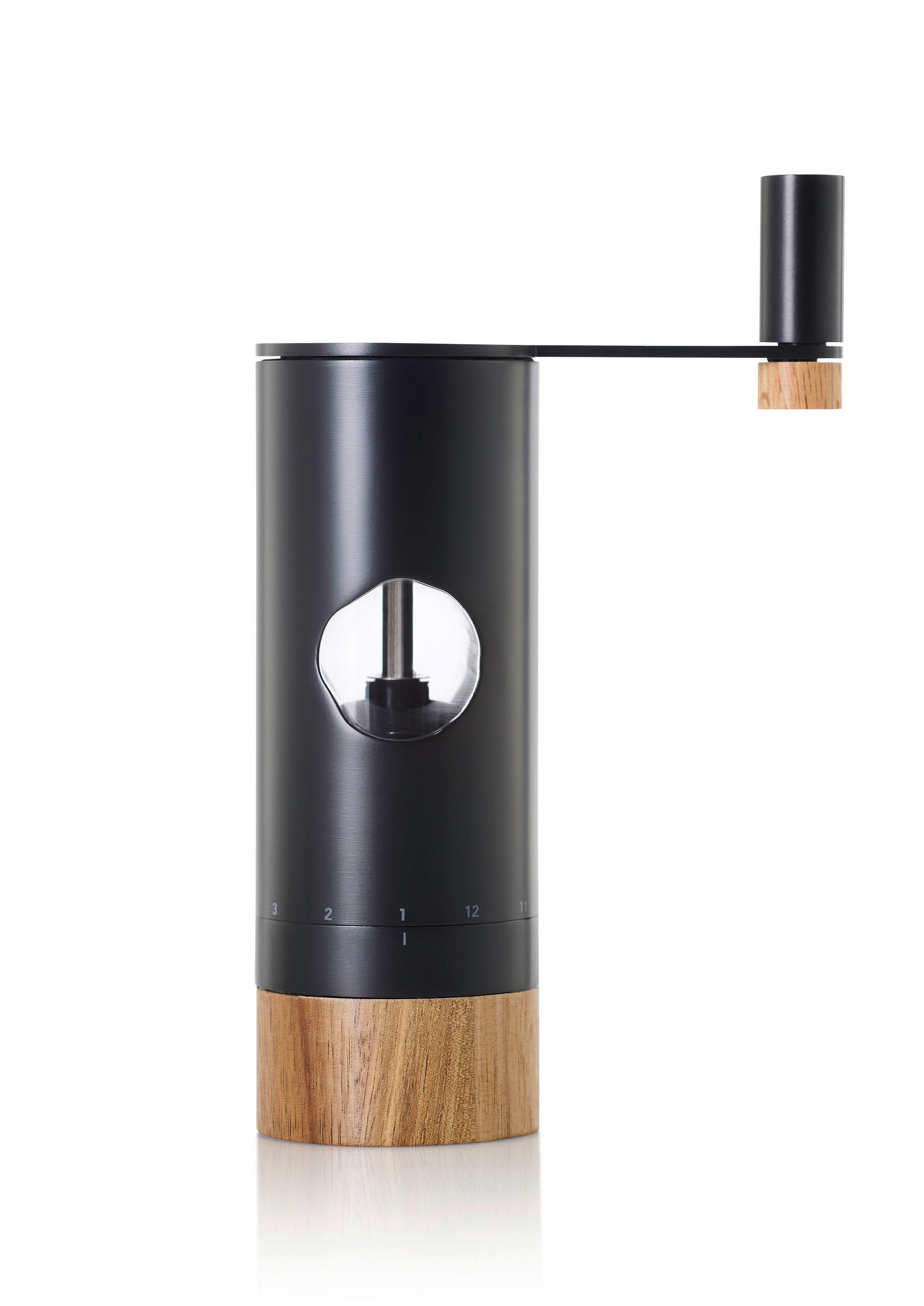 SALZ- ODER PFEFFERMÜHLE POWERMILL  - Schwarz, Basics, Holz/Keramik (12,5/20cm) - AdHoc