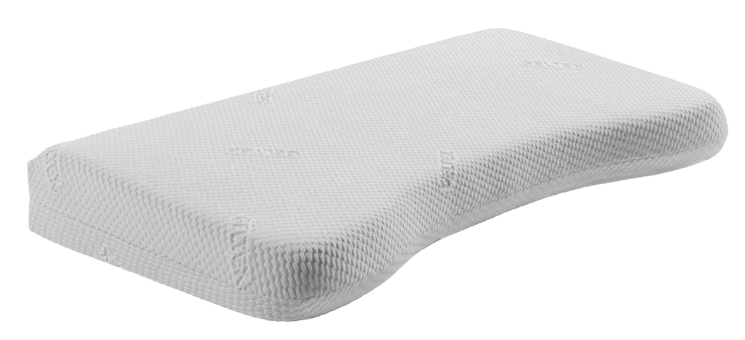 OPORNÝ ŠIJOVÝ VANKÚŠ 68/33 cm  - biela, Basics, textil (68/33cm) - Sembella