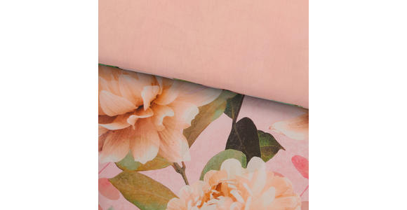 WENDEBETTWÄSCHE 140/200 cm  - Rosa, Textil (140/200cm) - Novel