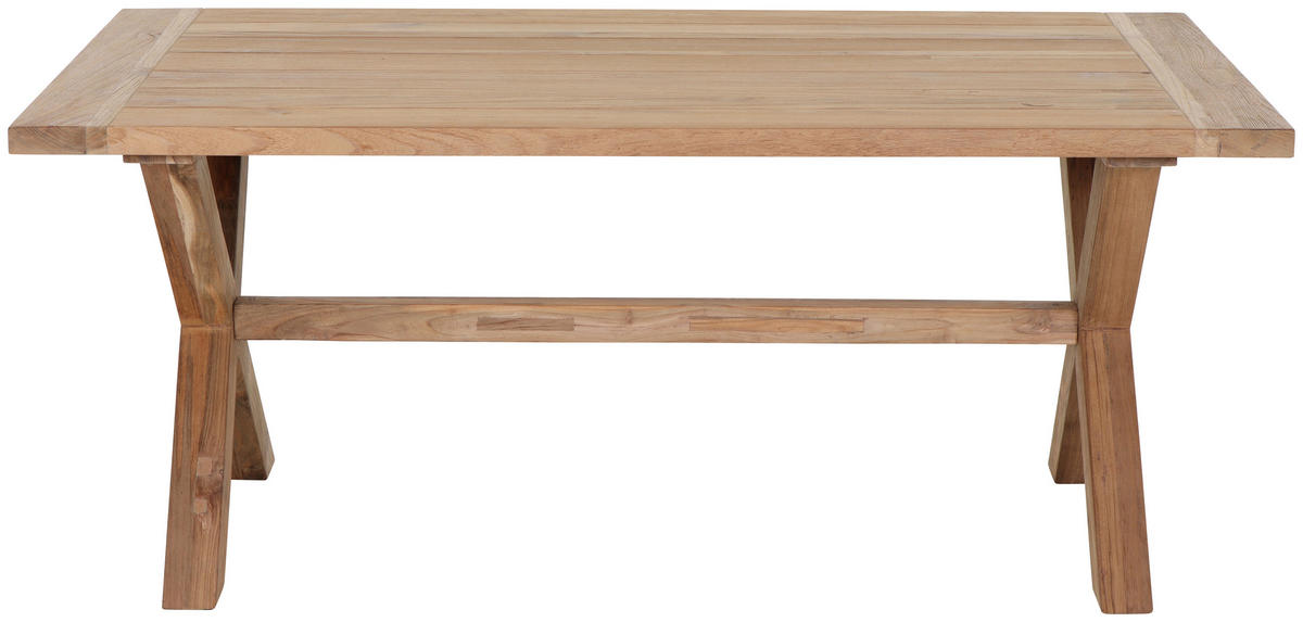 GARTENTISCH 180/100/76 cm Holz rechteckig  - Teakfarben, MODERN, Holz (180/100/76cm) - Siena Garden
