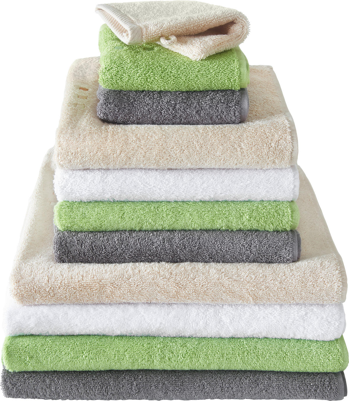 WASCHLAPPEN QUATTRO Weiss  - Weiss, Konventionell, Textil (16/22cm) - Esposa