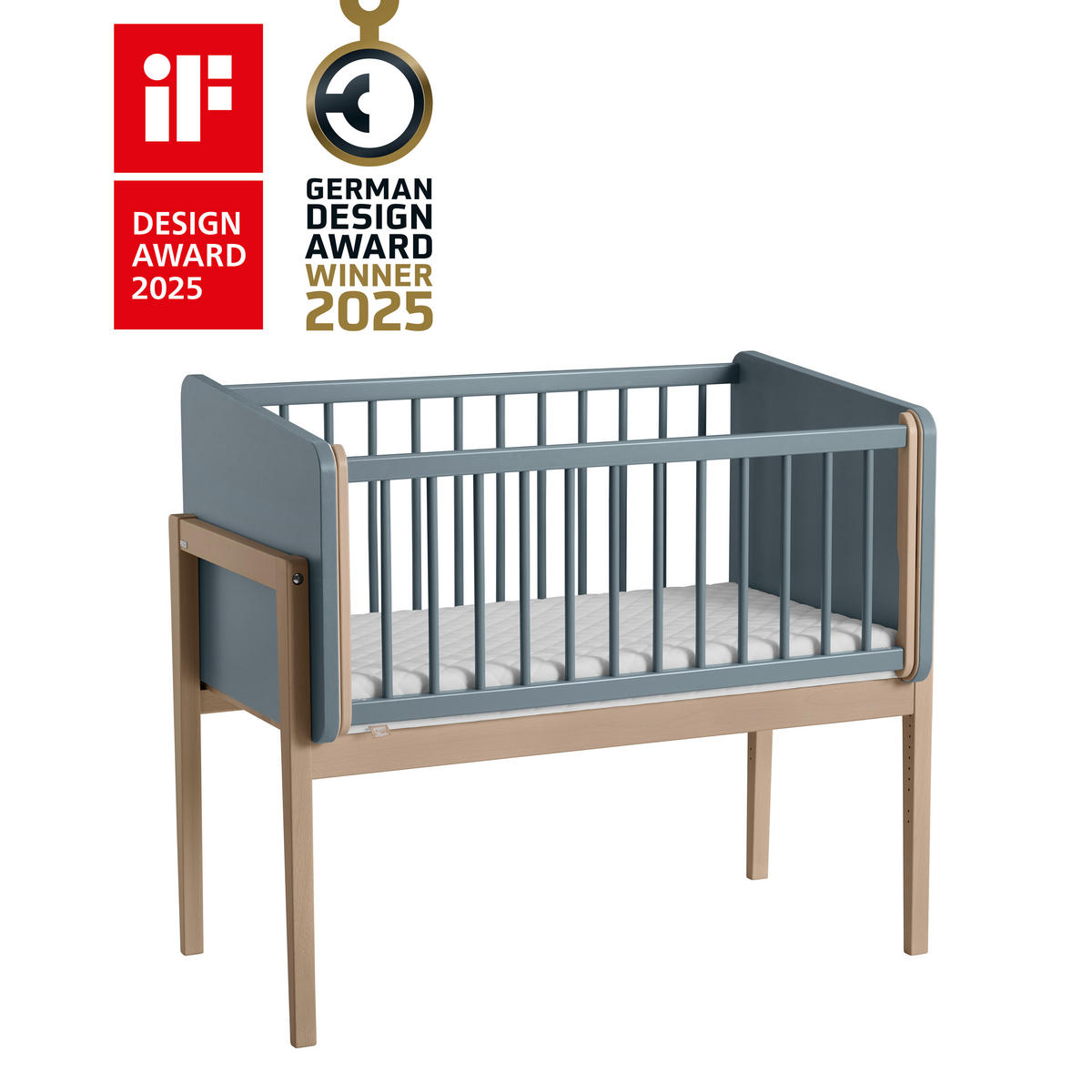 BABAÖBÖL Little Cloud  - kék, Basics, faalapú anyag (99,40/109,70/56,90cm) - Paidi