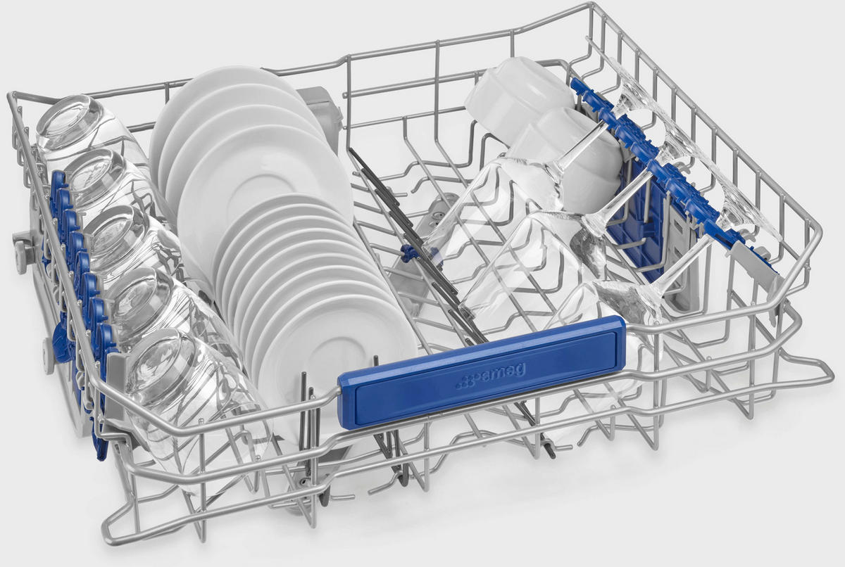 GESCHIRRSPÜLER STL323BQLDE  - Edelstahlfarben, Basics, Metall (59,8/81,8/54,5cm) - SMEG
