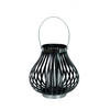 LATERNE - Klar/Edelstahlfarben, LIFESTYLE, Glas/Metall (24,5/25,5cm)