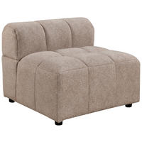 SOFAELEMENT Struktur  - Beige/Schwarz, Design, Holz/Kunststoff (84/70/84cm) - MID.YOU