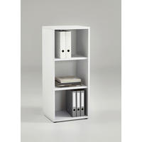AKTENREGAL Weiß  - Weiß, MODERN, Holzwerkstoff (47/111/40cm) - Carryhome