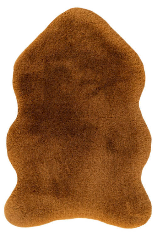 KRZNENI TEPIH   - boja ćilibara, Lajfstajl, tekstil (60/90cm)
