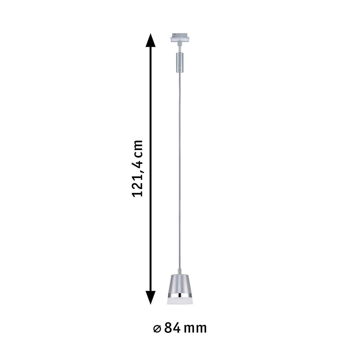 SCHIENENSYSTEM-HÄNGELEUCHTE - Basics (8,4/121,4cm) - Paulmann