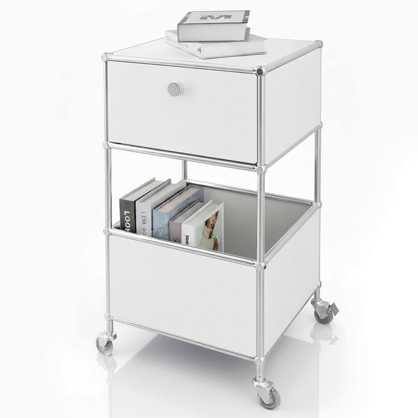 Floordirekt Regal Concept Epure Mk-145 Weiß 40x75x40 cm