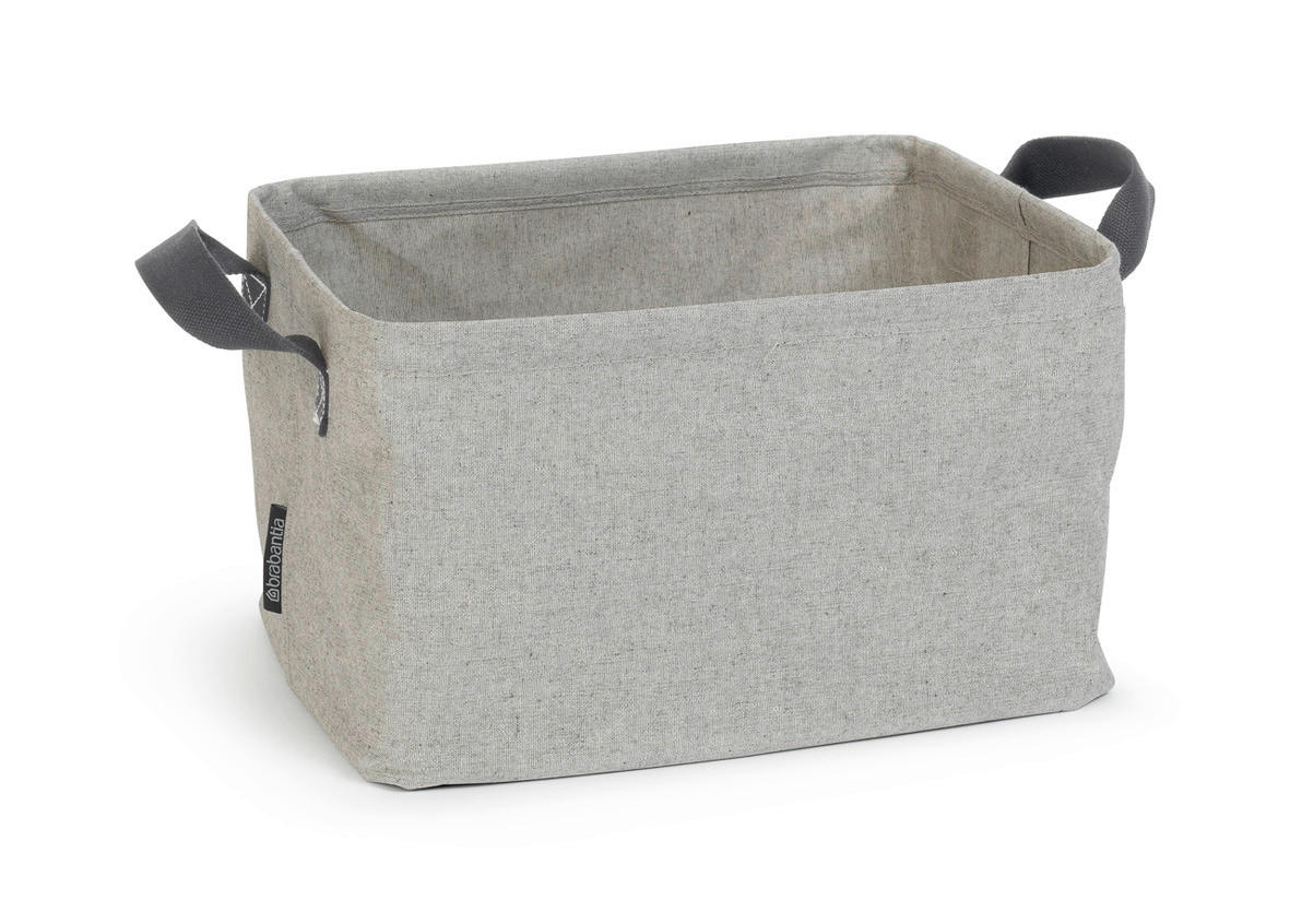 WÄSCHEKORB - Grau, Basics, Textil (44/26/37cm) - Brabantia