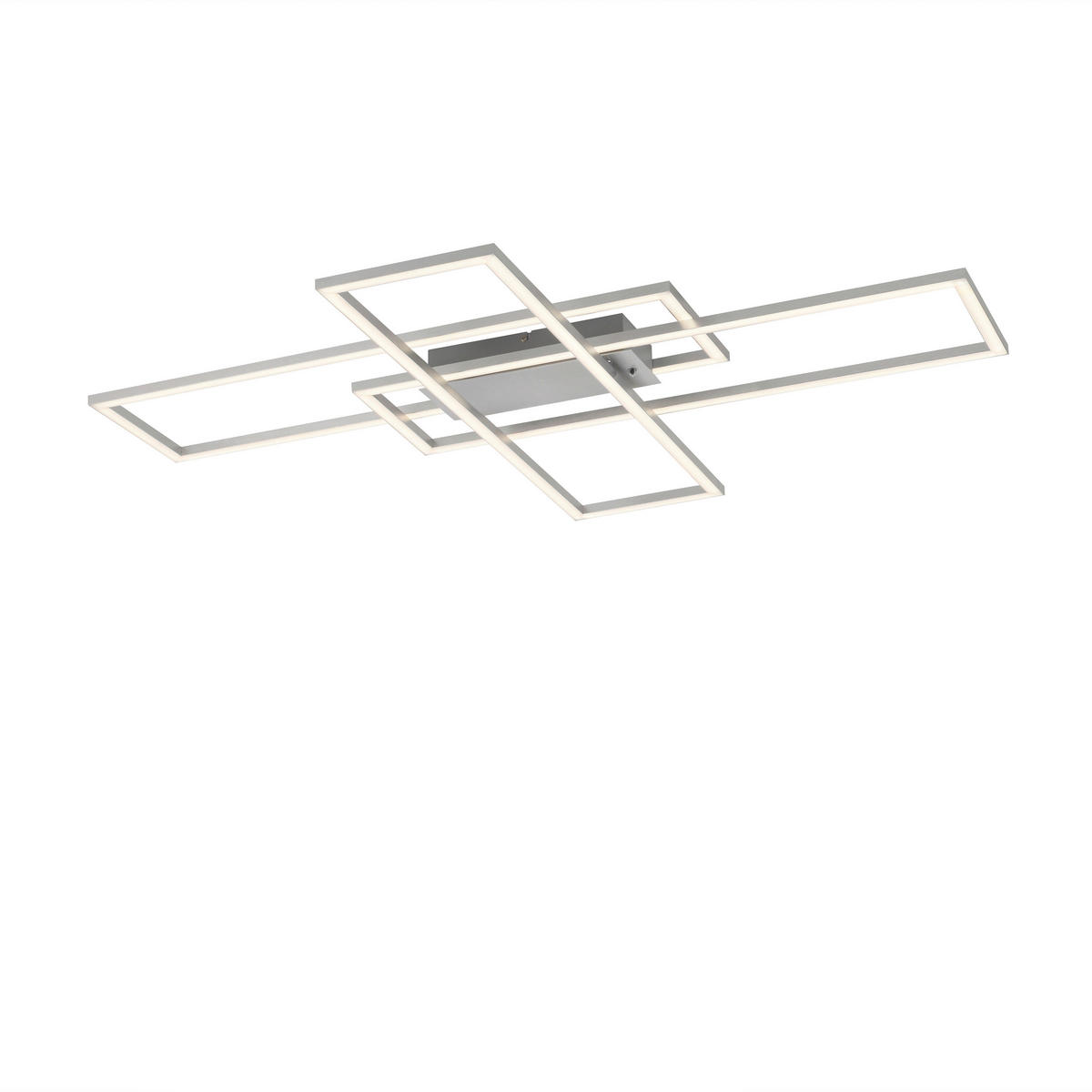 Plafonieră Cu Led 45 W    99/69/5 cm  - argintiu, Trend, plastic/metal (99/69/5cm) - Novel