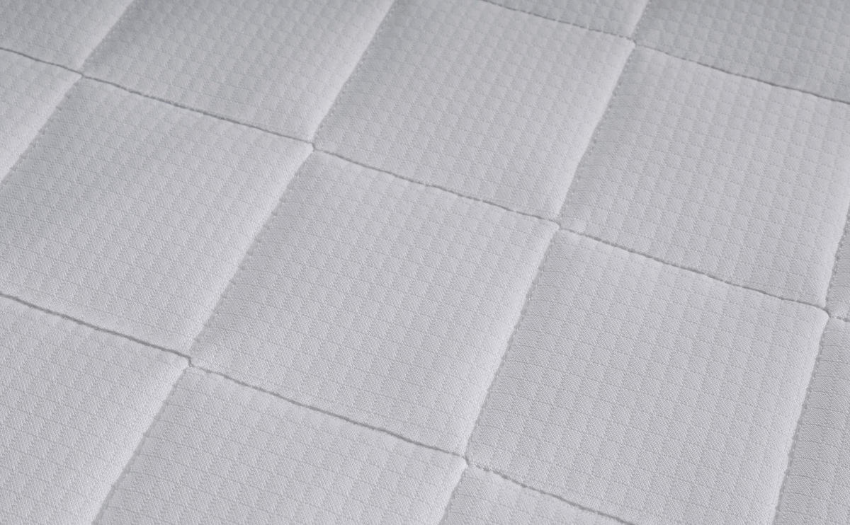 TASCHENFEDERKERNMATRATZE 120/200 cm Höhe ca. 20 cm  - Weiß, Basics, Textil (120/200cm) - MID.YOU