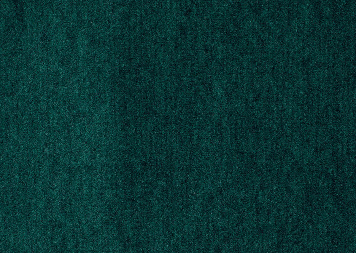 ECKSOFA in Samt, Webstoff Dunkelgrün  - Dunkelgrün/Schwarz, Design, Textil/Metall (216/300cm) - Welnova