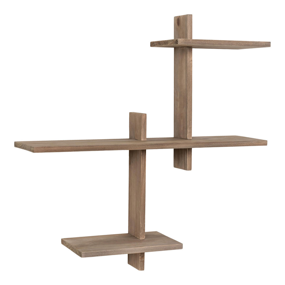 WANDREGAL Braun  - Braun, Design, Holz (53/56/15cm)