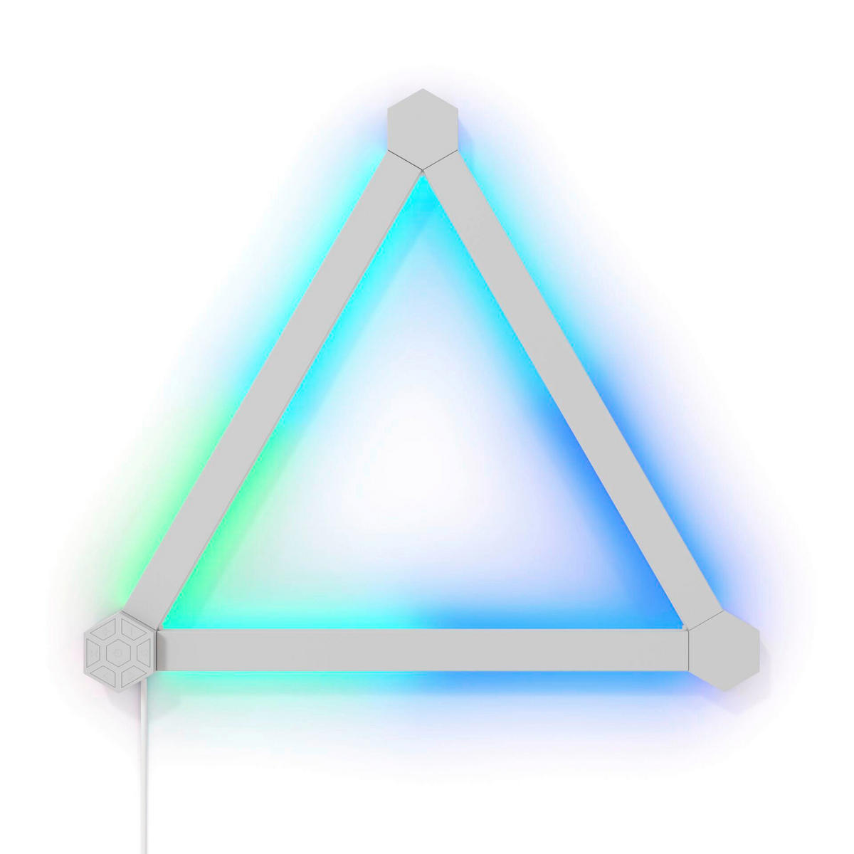 NANOLEAF LINES 3ER SET Erweiterungsset 28.00/0.8/2.0 cm  - Weiß, Basics, Kunststoff (28.00/0.8/2.0cm) - P & B