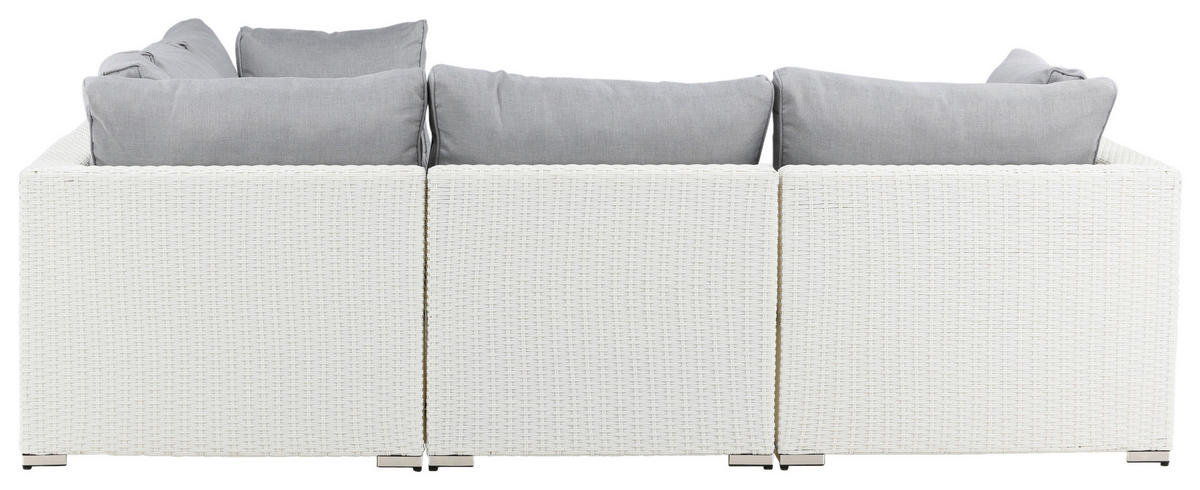 LOUNGEGARNITUR 87/249 cm  - Hellgrau, KONVENTIONELL, Kunststoff (87/249cm) - Gardenson