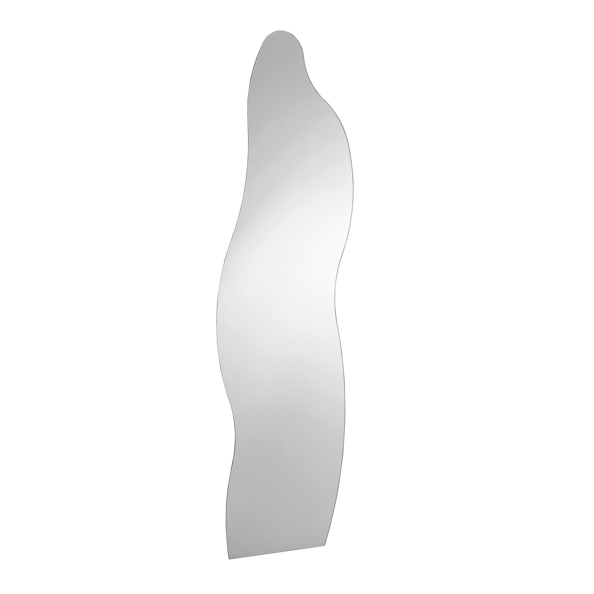 WANDSPIEGEL 50/160/0,5 cm  - Klar, Design, Glas/Holzwerkstoff (50/160/0,5cm) - Livetastic