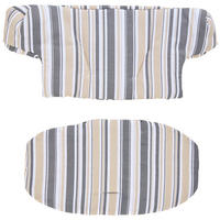 HOCHSTUHLEINLAGE LUNCH  - Beige/Weiß, Basics, Textil (25/50cm) - My Baby Lou