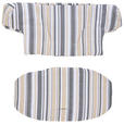 HOCHSTUHLEINLAGE LUNCH  - Beige/Weiß, Basics, Textil (25/50cm) - My Baby Lou