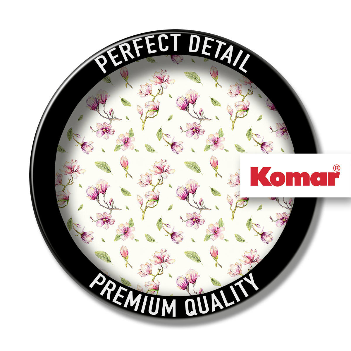 NON WOVEN-TAPET 200/250 cm  - vit/rosa, Basics (200/250cm) - Komar