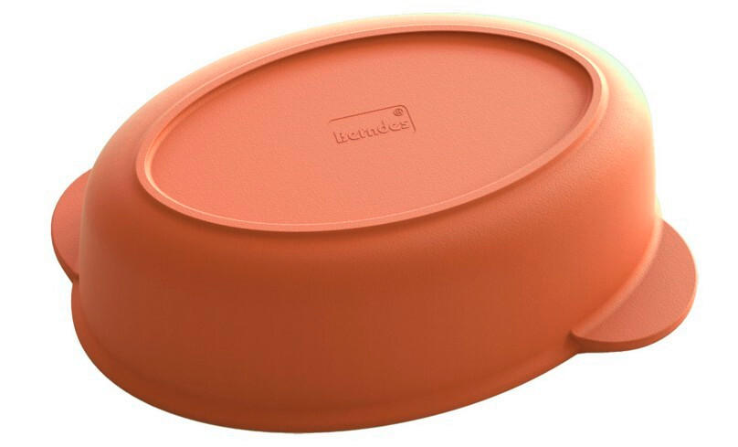 Thumbnail - Berndes Bräter b.terra, Terracotta, Keramik, 2,5 L, oval, 23x14.5x35.5 cm, backofengeeignet, Kochen, Töpfe, Bräter