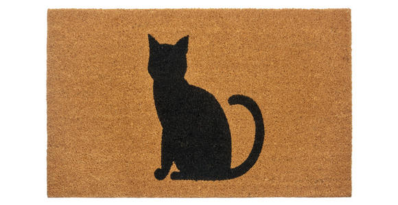 KOKOSMATTE 45/75 cm Mix Mats - Hellbraun/Schwarz, Basics, Naturmaterialien/Kunststoff (45/75cm) - Esposa