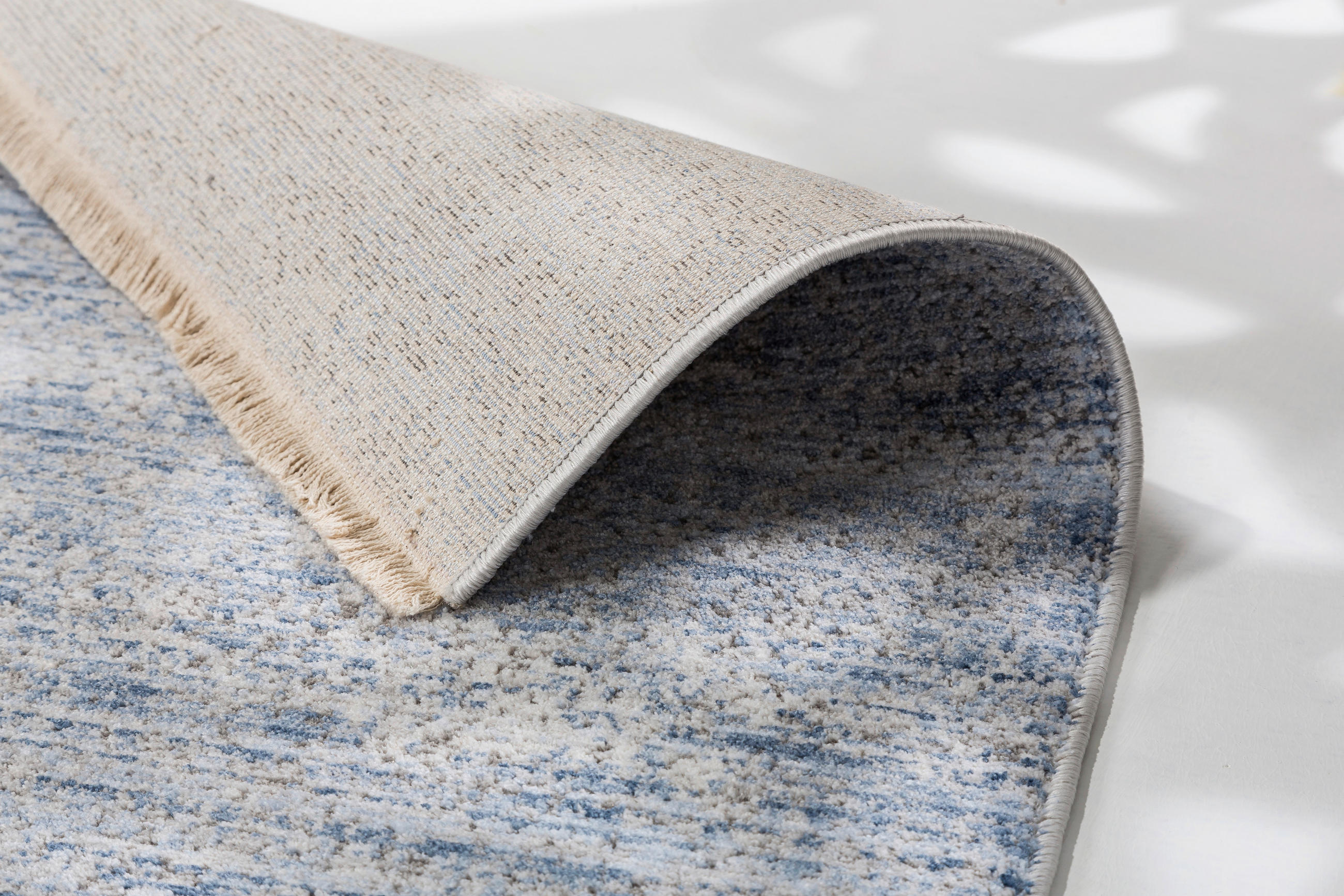 WEBTEPPICH 80/150 cm Charme Blau  - Blau, KONVENTIONELL, Textil (80/150cm)