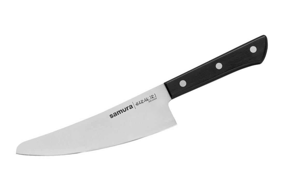NOŽ ZA ŠEFA KUHINJE  Harakiri 27/4/1.5 cm           nerjaveče jeklo - barve nerjavečega jekla/črna, Basics, kovina/umetna masa (27/4/1.5cm) - Samura