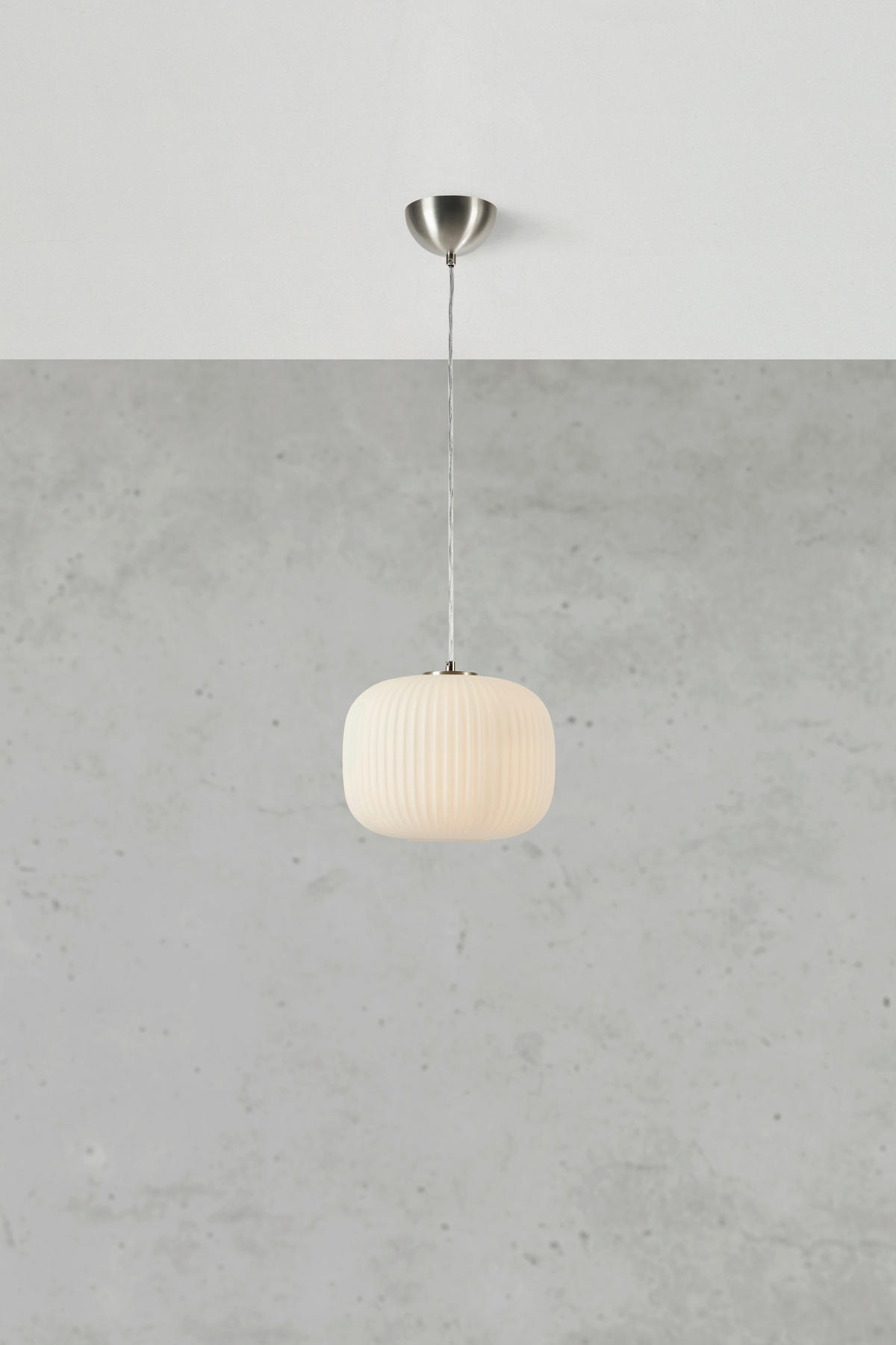 PENDELLEUCHTE 25/21 cm  - Weiß, Design, Glas (25/21cm) - Markslöjd
