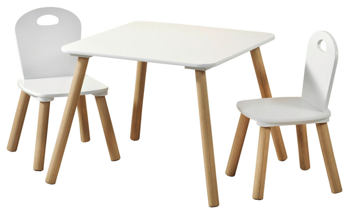 KINDERSITZGRUPPE Kesper 1771213 Weiß  - Weiß, MODERN, Holzwerkstoff - Kesper