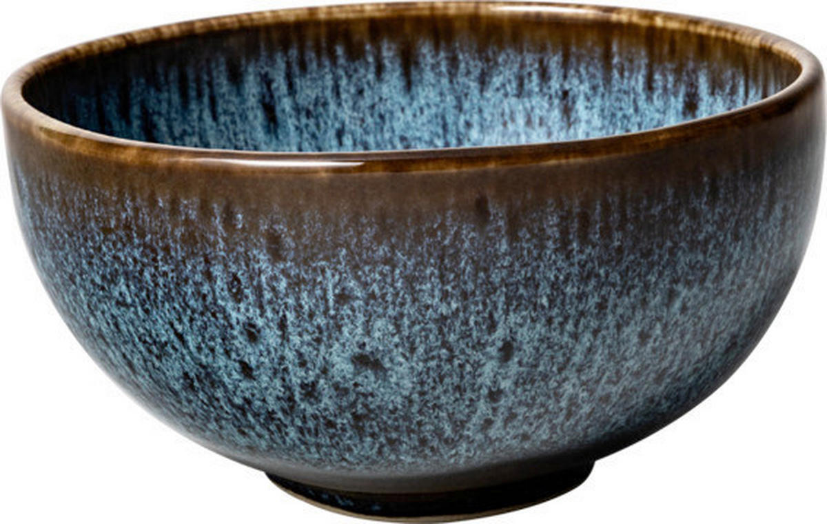 SUPPENSCHALE Blau, Braun Steingut Lave glace  - Blau/Braun, LIFESTYLE, Keramik (12/6,5cm) - like.Villeroy & Boch