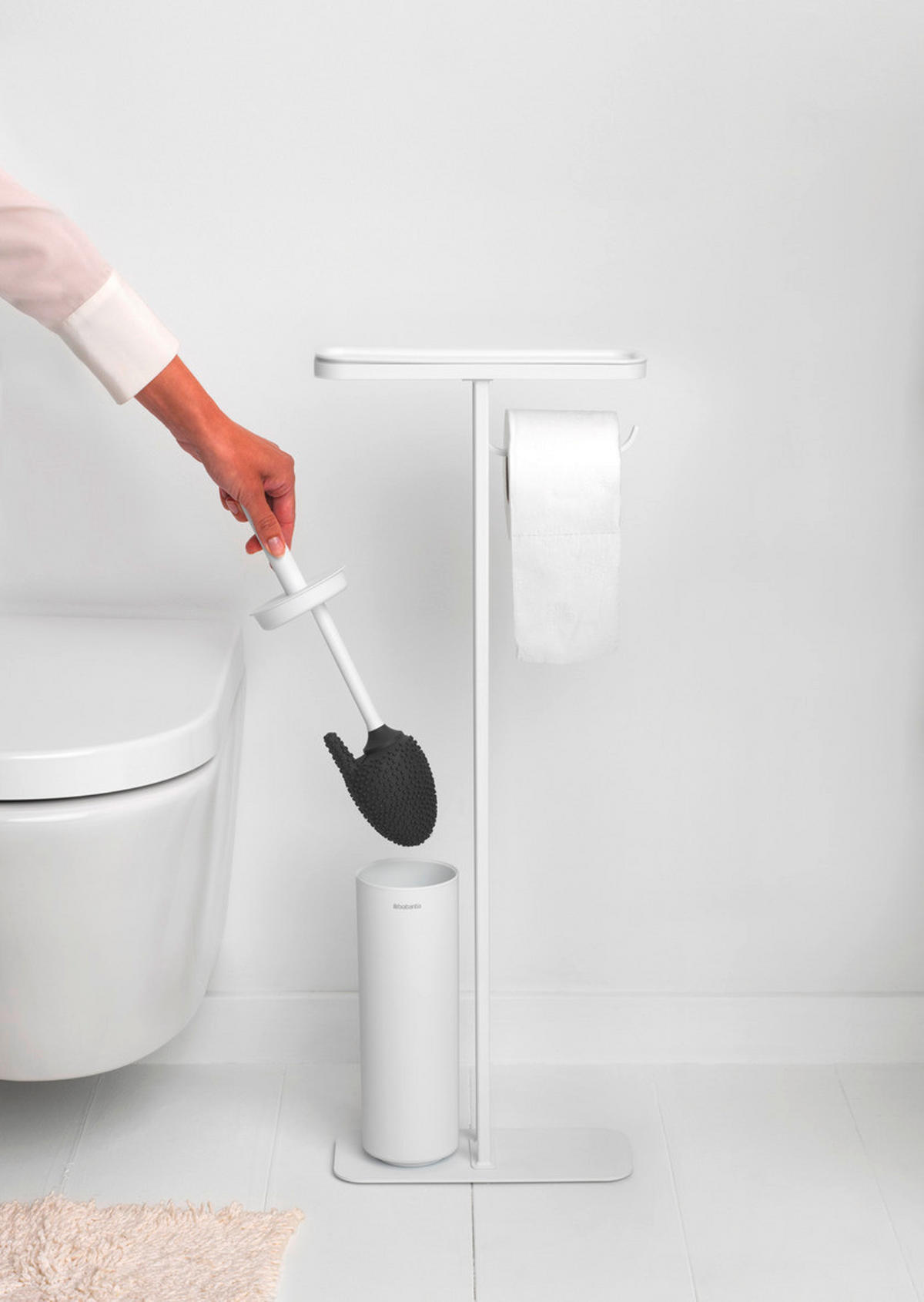 TOALETNA ČETKA    MINDSET  - bijela, Basics, metal/plastika (29/75.2/12.5cm) - Brabantia