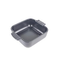 POSODA ZA PEČENJE  appolia slate     22,5/22,5/6,5 cm - črna, Basics, keramika (22,5/22,5/6,5cm) - Peugeot