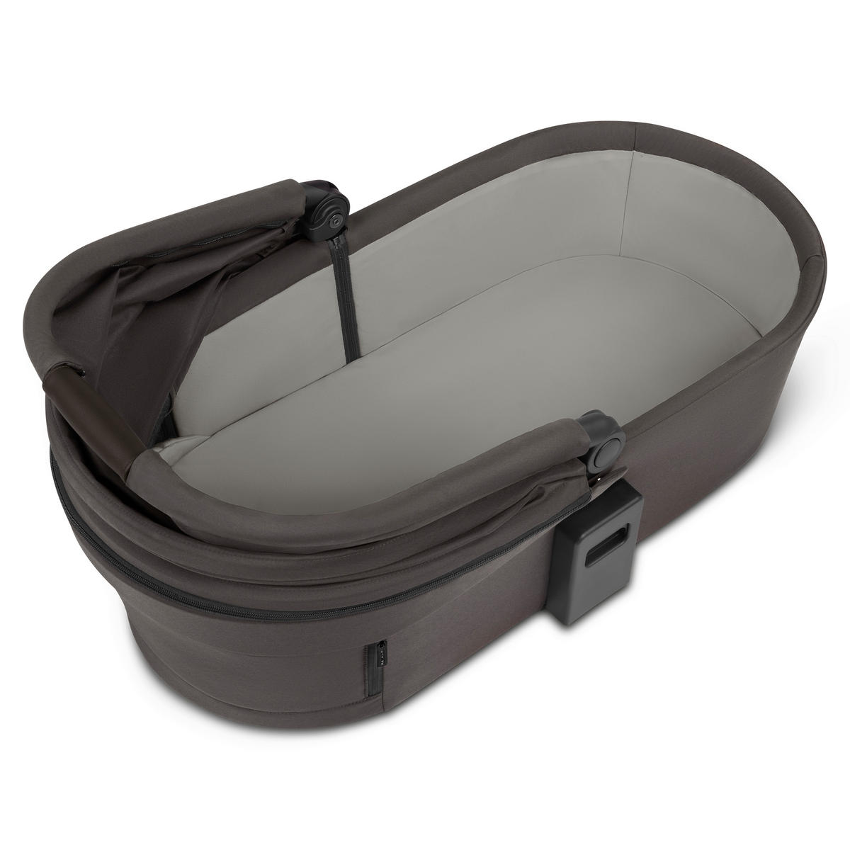 KINDERWAGENSET  Sierra All in One  Nut  - Anthrazit/Graubraun, Basics, Metall (58,5cm) - ABC Design