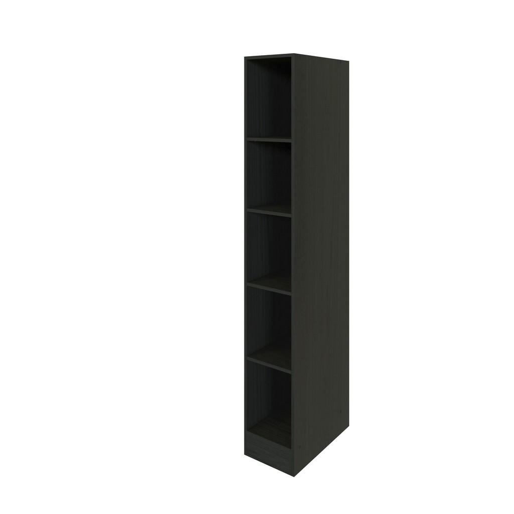 Regal Offen Mit 4 Einlegeböden 30 cm Anthrazit